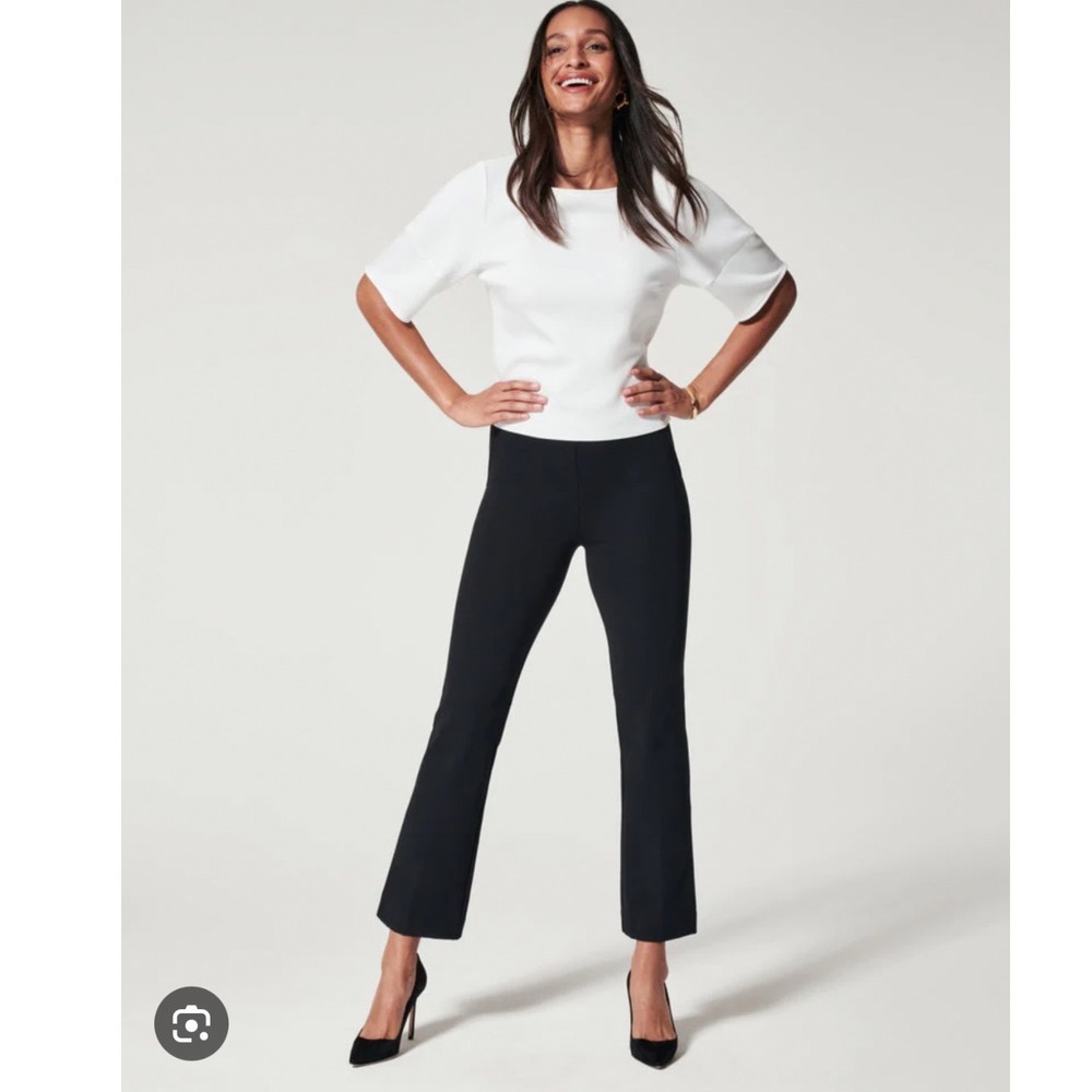 Spanx The Perfect Pant Kick Flare Classic Black XL